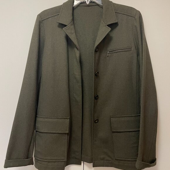 Theory Women's Jacket olive‎ green excellent condition size L - Picture 1 of 5
